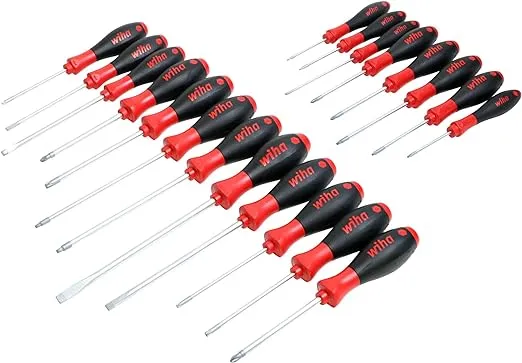 Wiha 30299 Pro Tool Set with SoftFinish Grip, 20 Piece