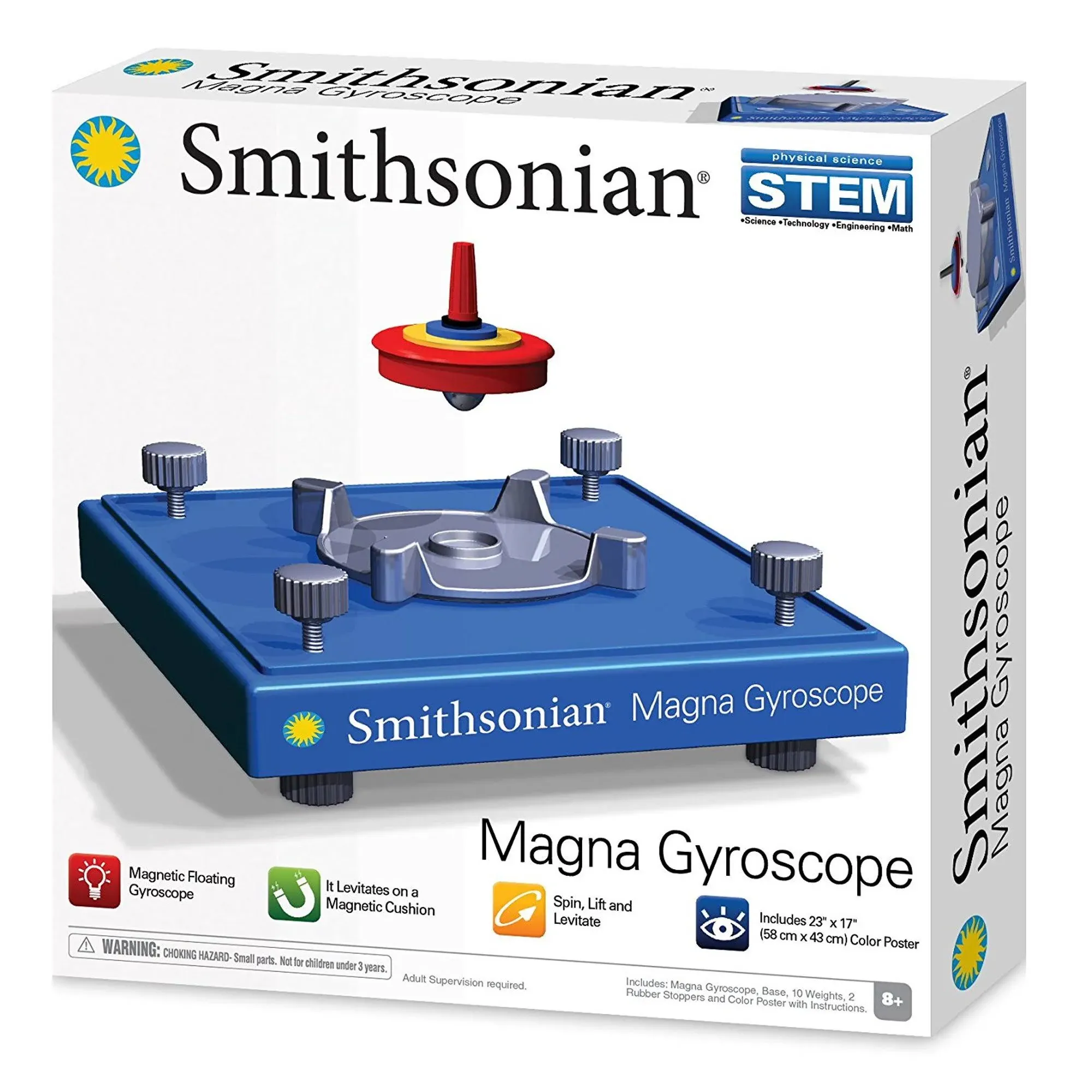 NEW Smithsonian Magna Gyroscope SEALED