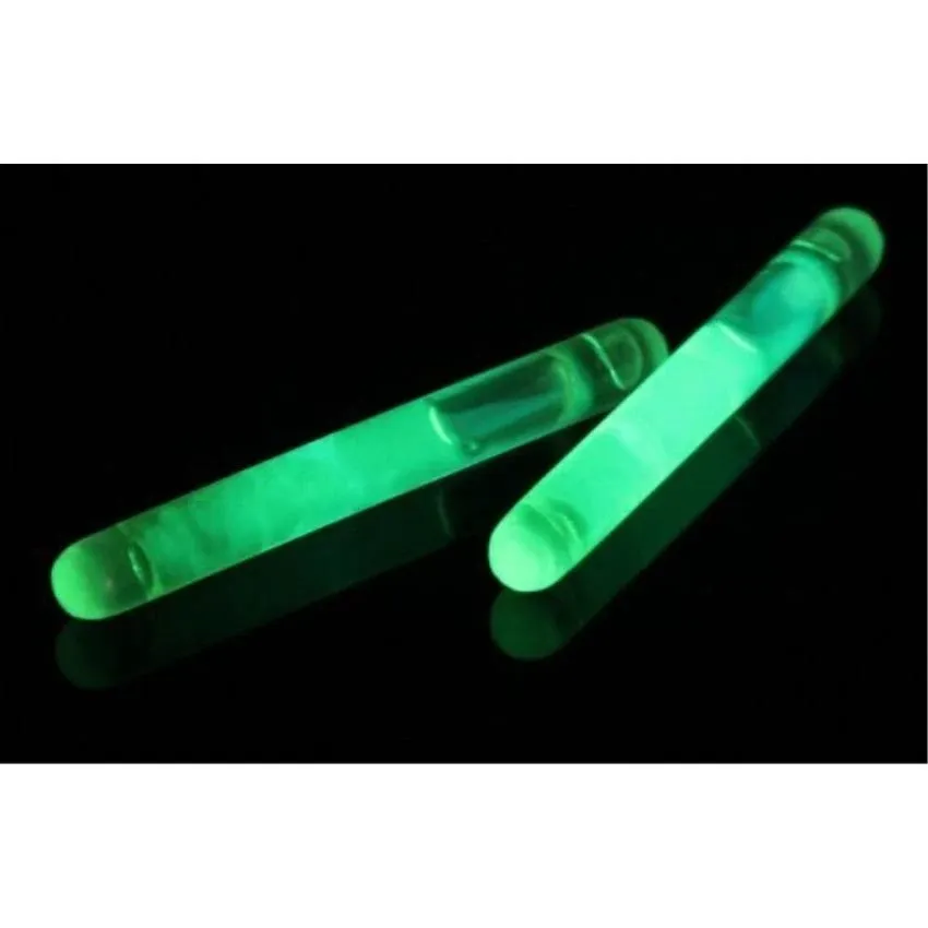 1.5 Inch Green Mini Glow Sticks - Pack of 50