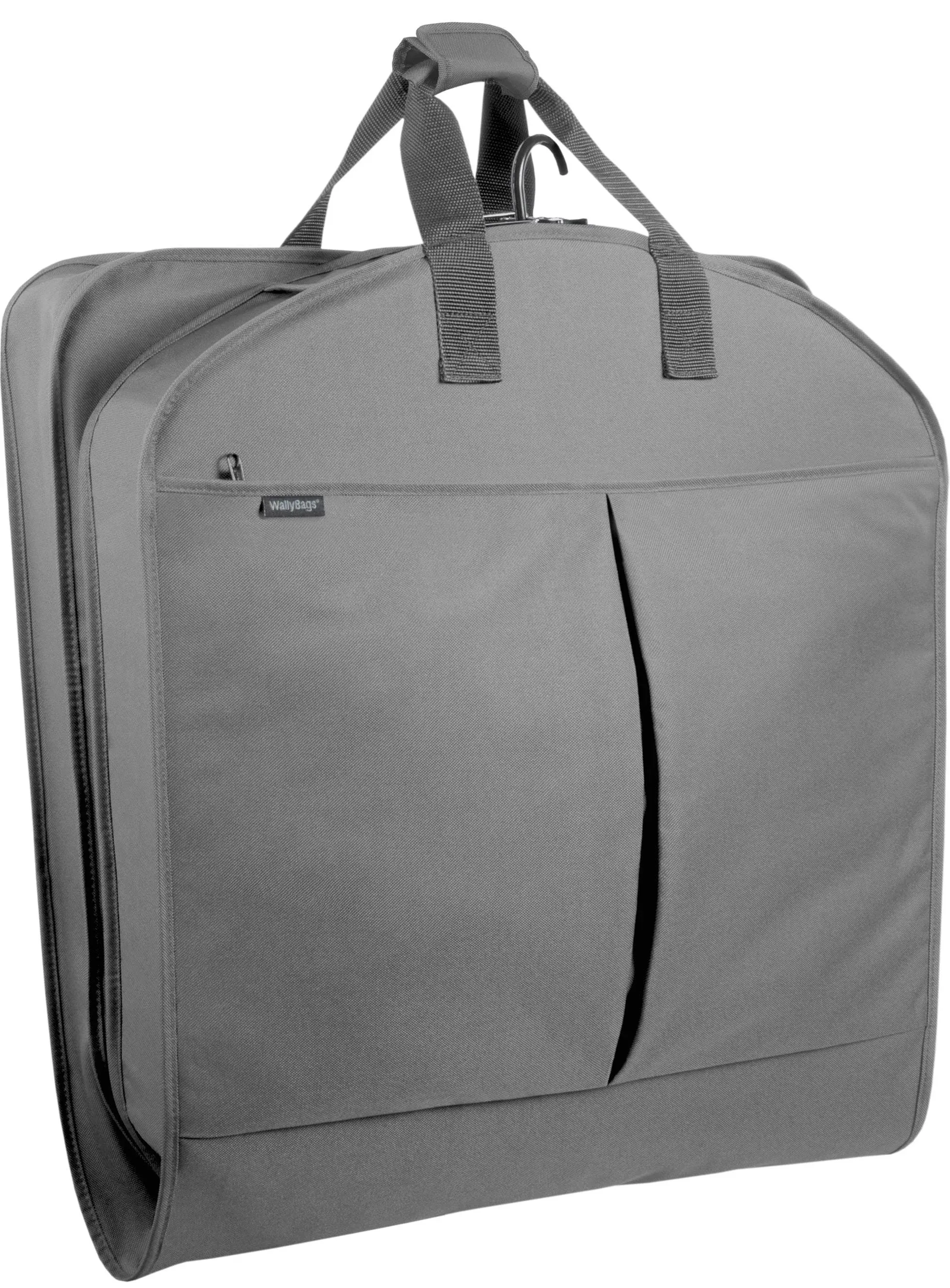 WallyBags 40” ! Deluxe Groom Tux &amp; Suit Garment Bag 2 Pockets Black - for G3 40-