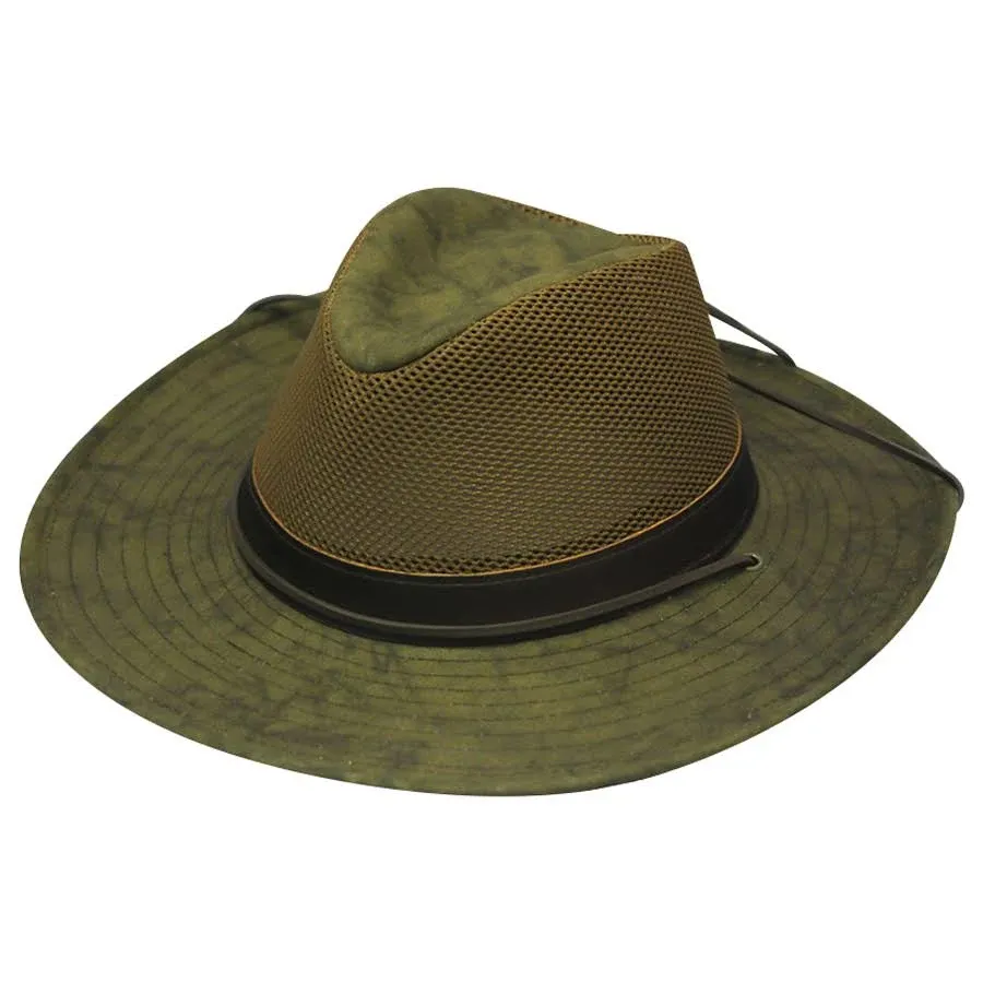 "Men's Hiker Low Crown Gold Breezer Hat"