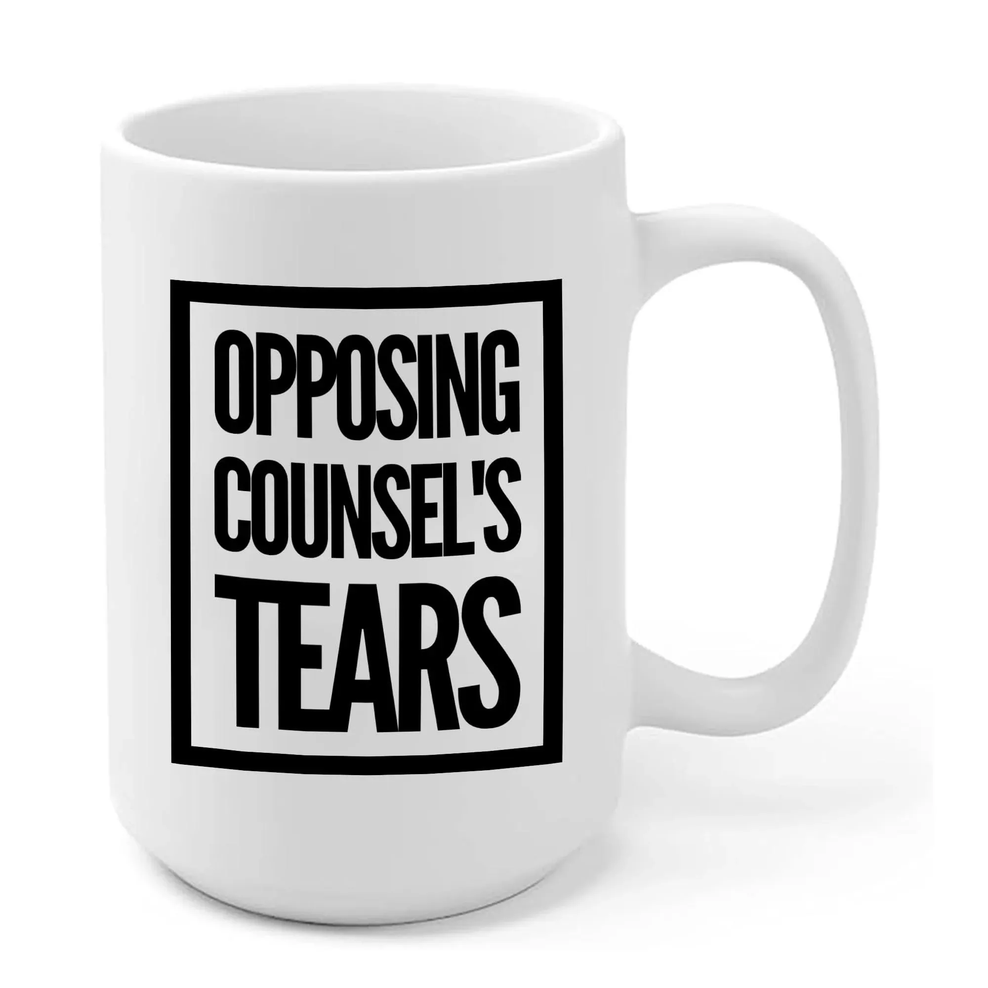 Panvola Opposing Counsel's Tears Lawyer Law Student Teacher Funny Gift to ...