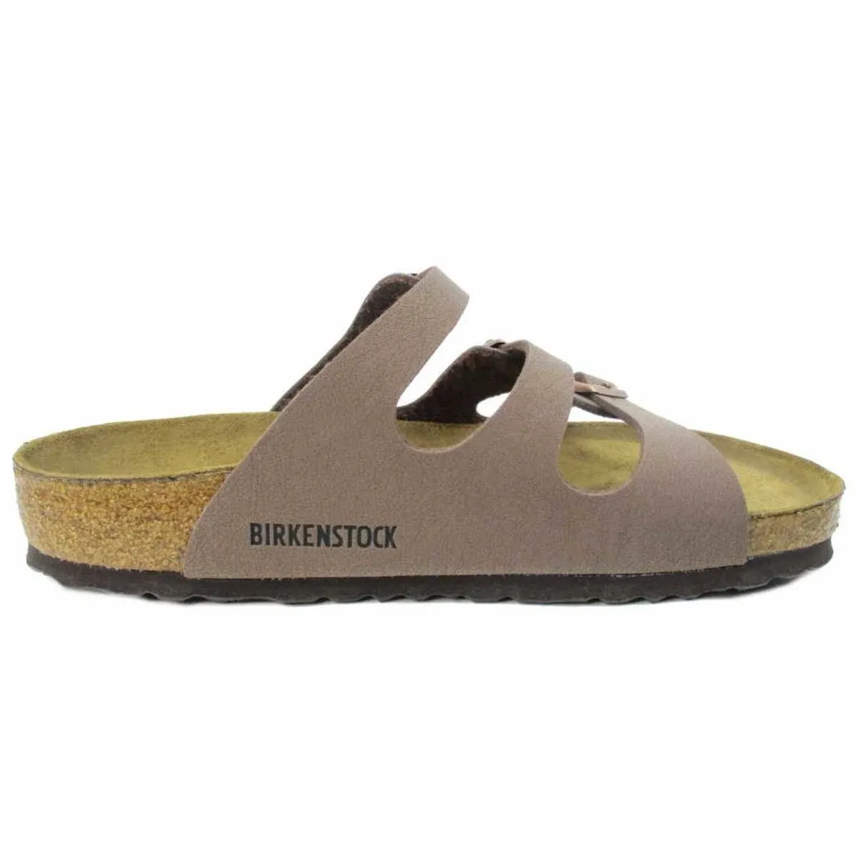 BIRKENSTOCK WOMEN&#039;S FLORIDA BIRKO FLOR NUBUCK SANDAL sz US 7 EU 38 MOCCA 0053881