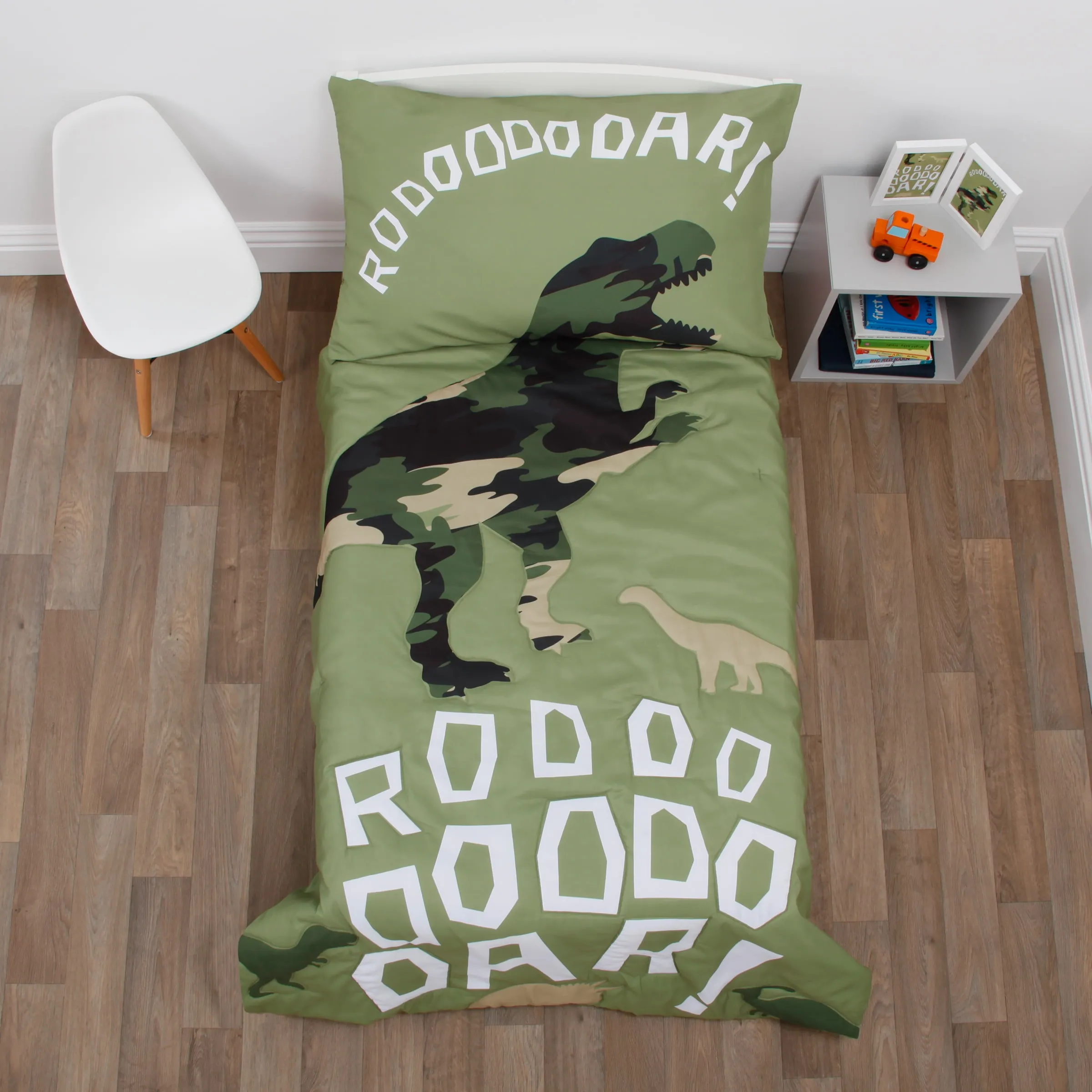 Everything Kids Dinosaur 4 Piece Toddler Bedding Set