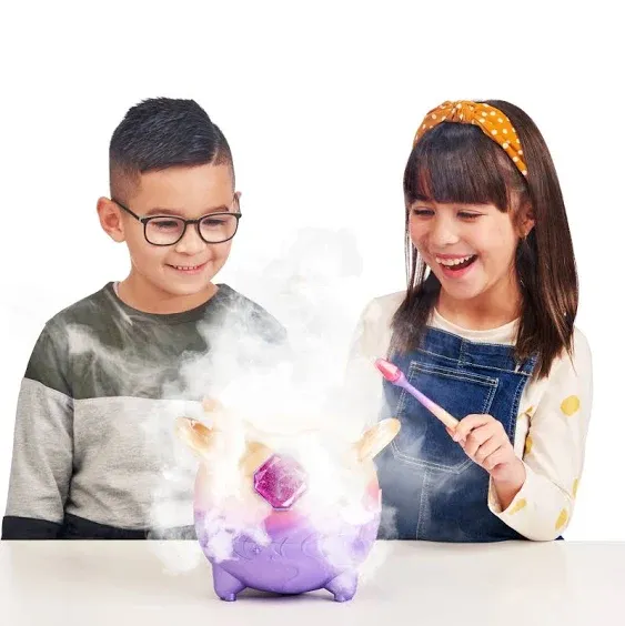 Magic Mixies Magical Misting Cauldron with Interactive 8 inch Pink Plush Toy and 50+ Sounds and Reactions