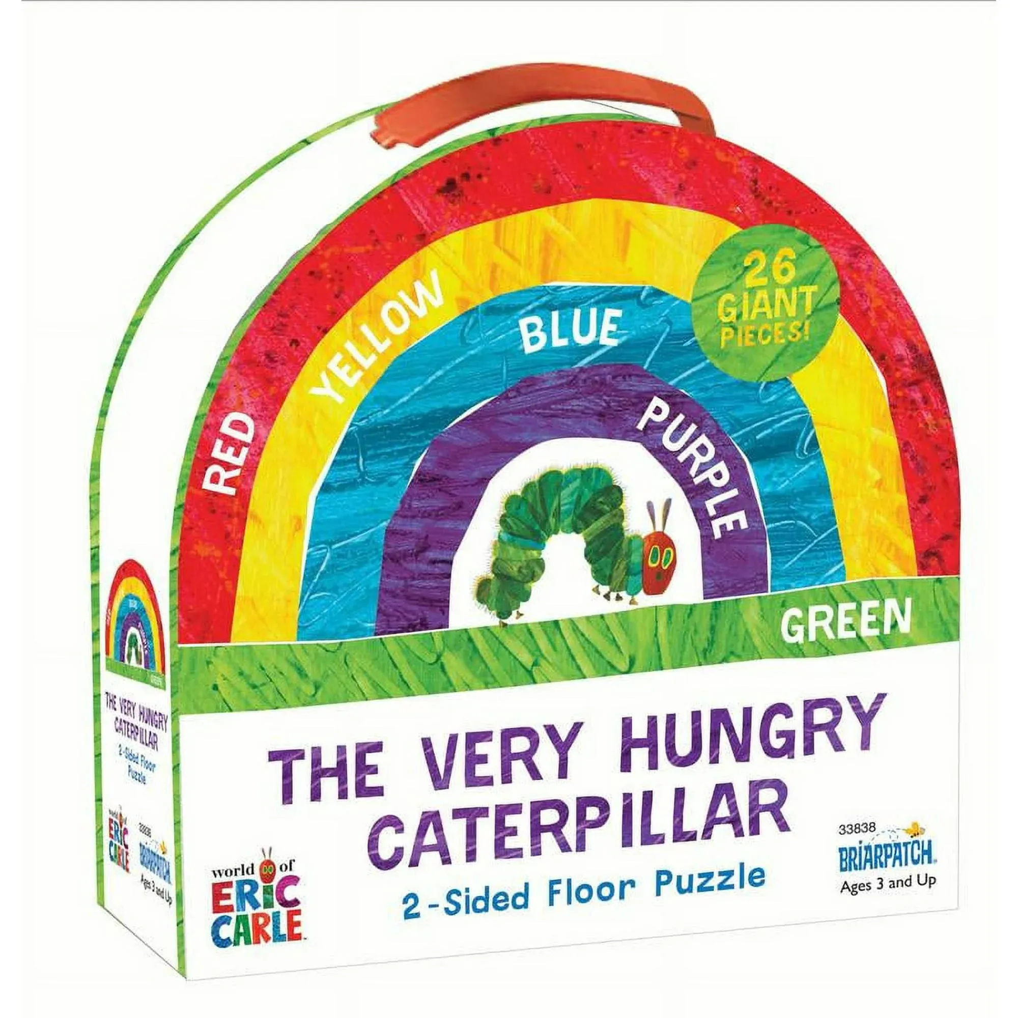 Briarpatch The Very Hungry Caterpillar 2-Sided Floor Puzzle