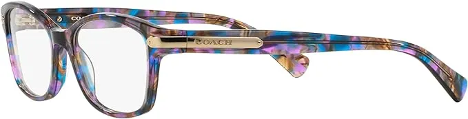 Coach Women's Hc6065 Rectangular Prescription Eyewear Frames