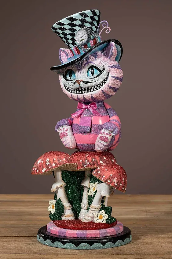 15" Alice in Wonderland Cheshire Cat Hollywood Nutcracker | Adult | Unisex ...