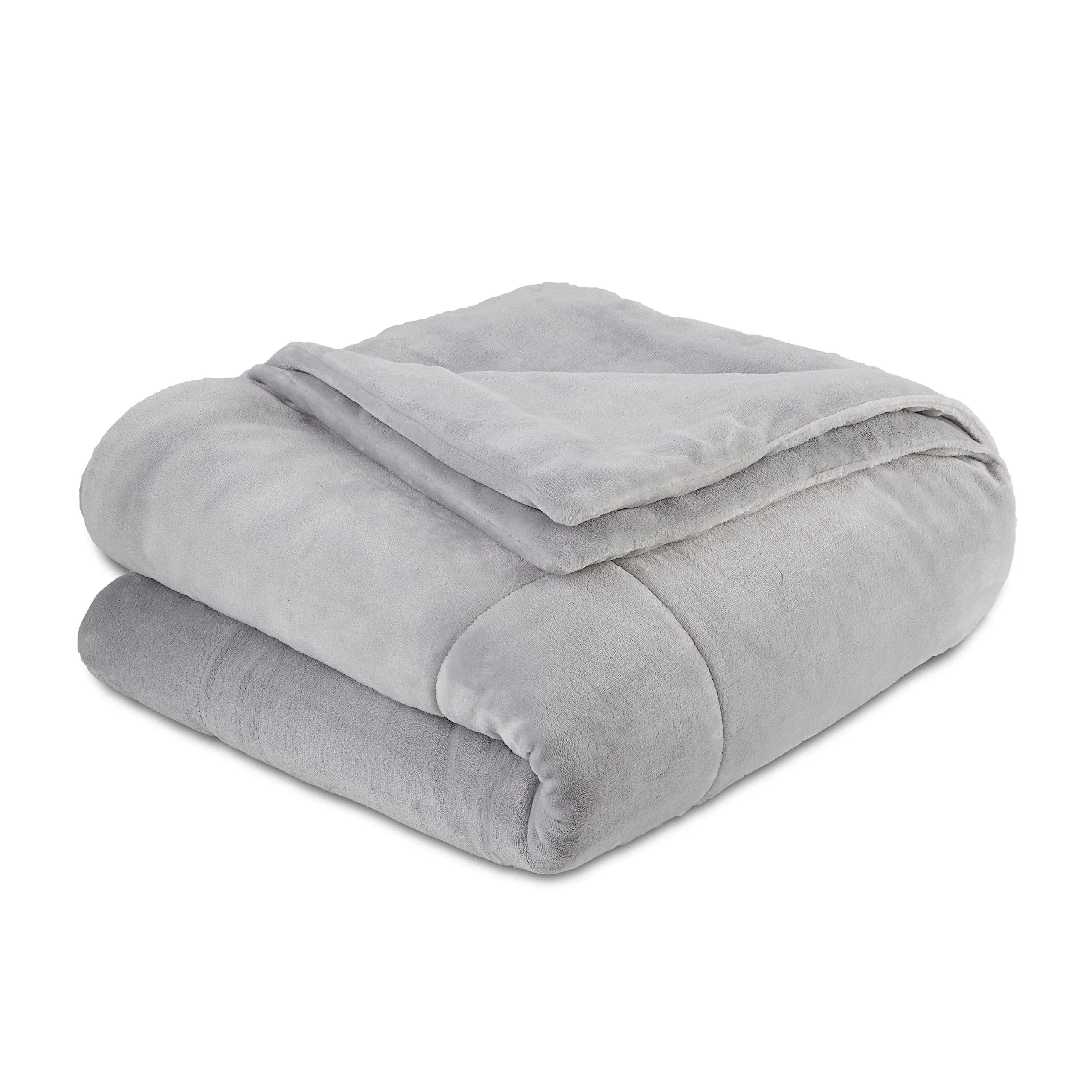 Vellux Plush Lux Blanket, Purple, Full/Queen