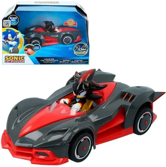 NKOK Team Sonic Racing 2.4GHz Radio Control Car with Turbo Boost - Shadow The ...