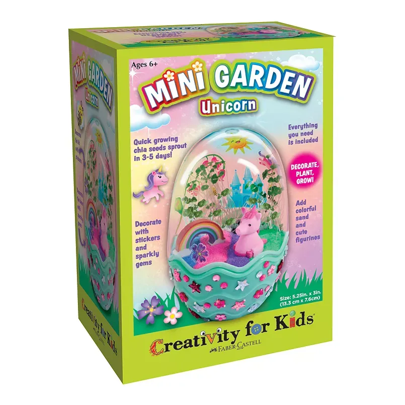 Faber-Castell Creativity for Kids Mini Garden Unicorn