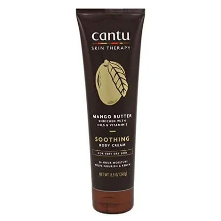 Cantu Skin Therapy Body Cream Mango Butter Soothing 8.5 oz 6 Pack