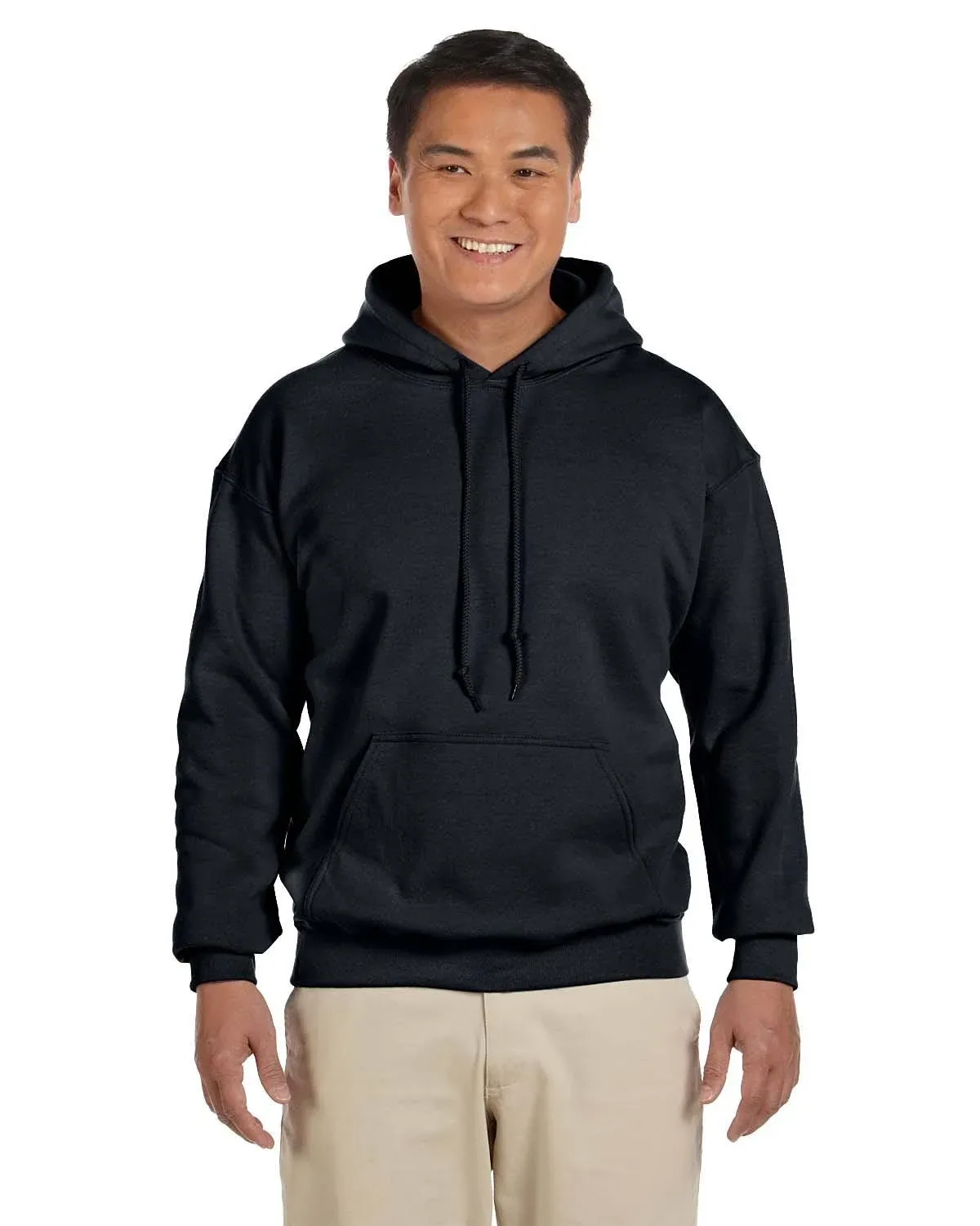 Gildan Black Adult Hooded Sweatshirt - XL