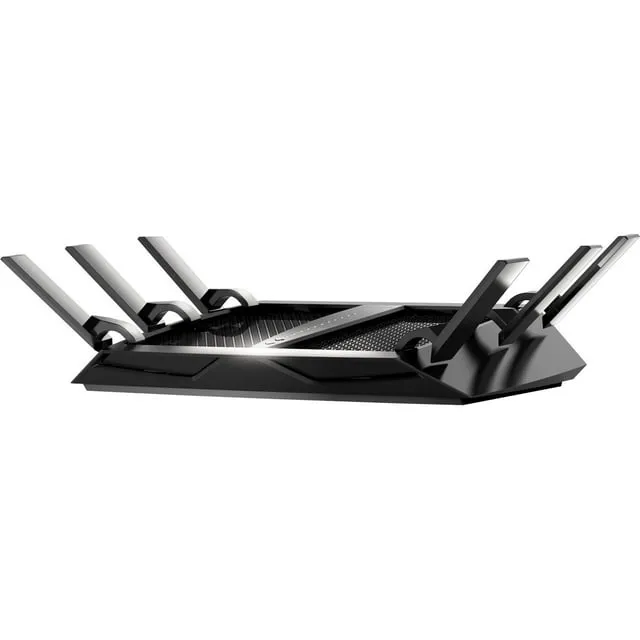 NETGEAR Nighthawk X6S AC4000 Router WiFi de tres bandas, Gigabit Ethernet, MU-MIMO, compatible con Amazon Echo/Alexa (R8000P)