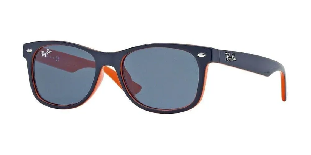 Ray Ban Junior RJ9052S Sunglasses - Top Blue On Orange 178/80 - Size 47