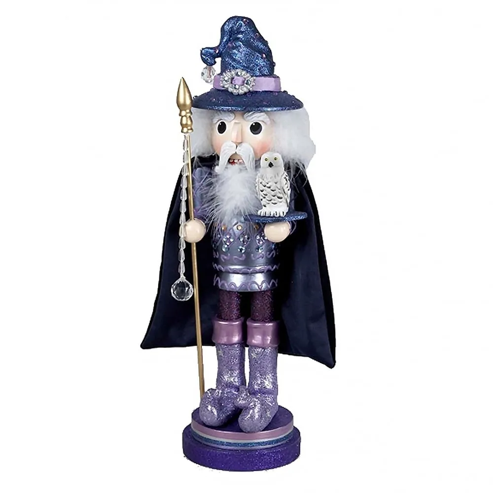 Kurt Adler 18-Inch Hollywood Wooden Wizard Nutcracker