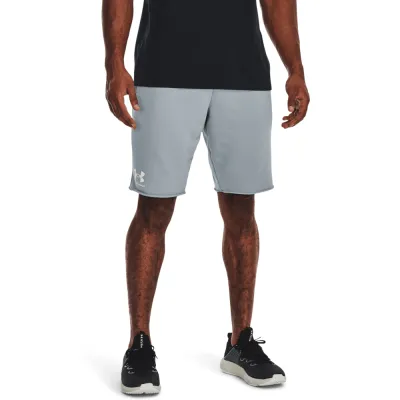 Under Armour Men's Rival Terry Shorts Green/White S