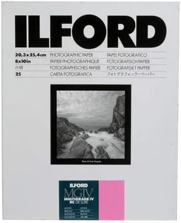 Ilford 1178274 8x10 RC Glossy 25+5 (30) Sheet