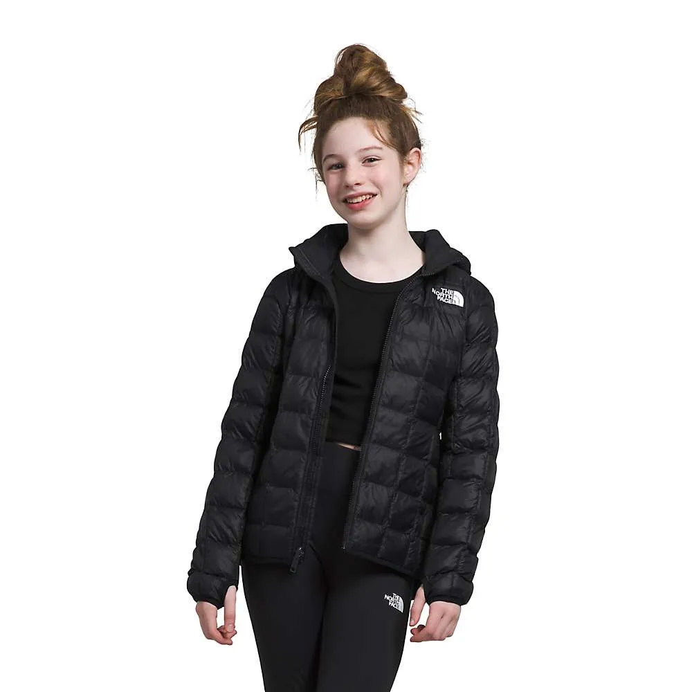 The North Face Girls' Thermoball Hooded Jacket - Small - TNF Black