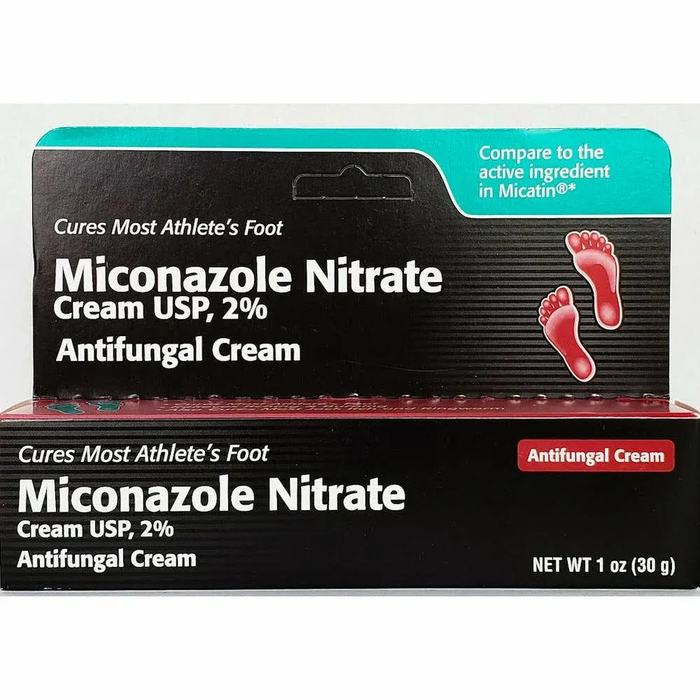 Miconazole Nitrate 2 % Antifungal Cream - 1 oz