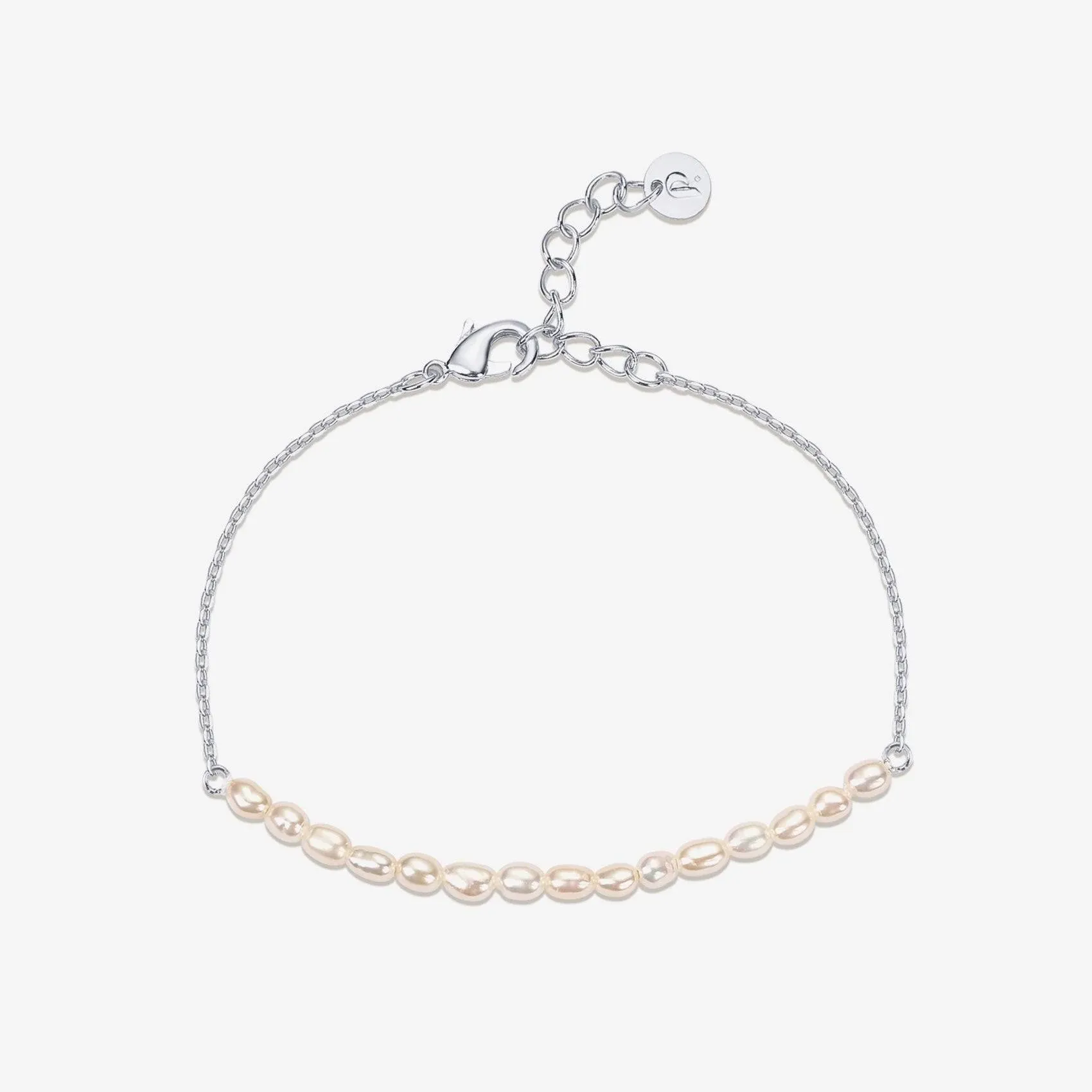 PAVOI Women's Dainty Freshwater Pearl Bracelet