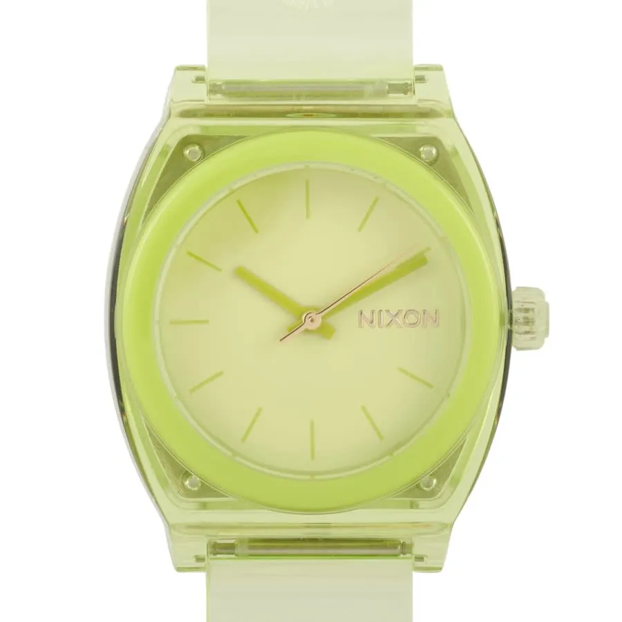 Time Teller P Quartz Lime Dial Ladies Watch