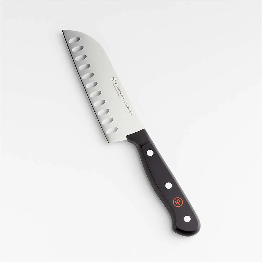 Wusthof Gourmet Hollow Ground Santoku 5"