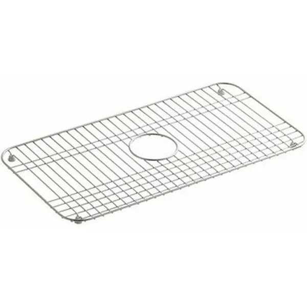 KOHLER Sink Accessory 12.75&#034; Transitional Bottom Sink Bowl Rack Stainless-Stee<wbr/>l