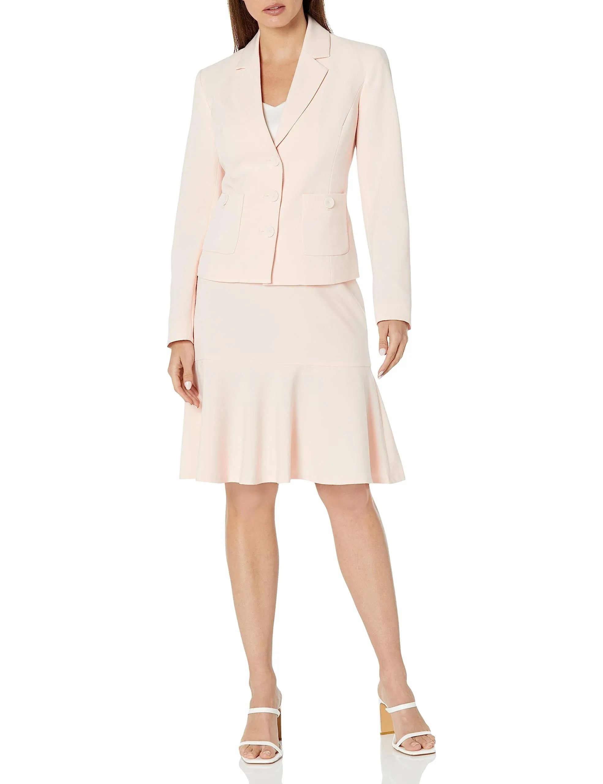 Le Suit Women's Jacket/Skirt Suit