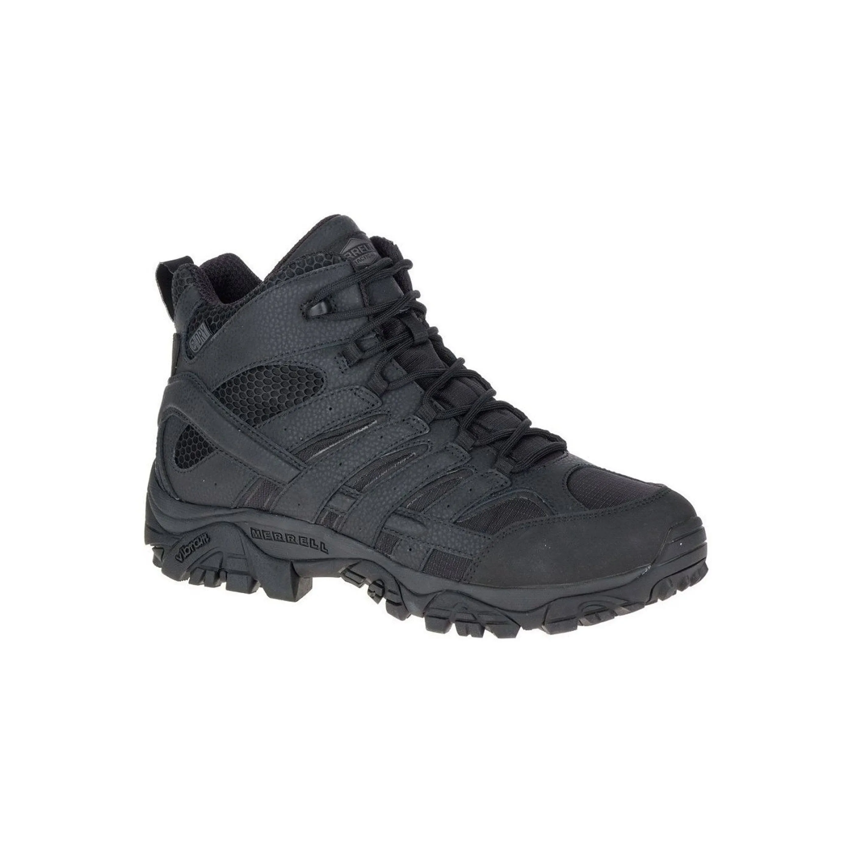 Merrell Moab 2 Mid Tactical Waterproof Boot Black