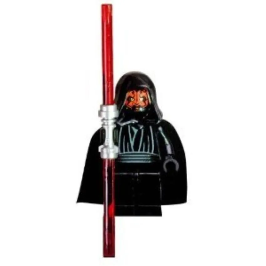 LEGO Star Wars - Darth Maul Sith Lord Minifigure Dual Lightsaber 7961 7101 NEW