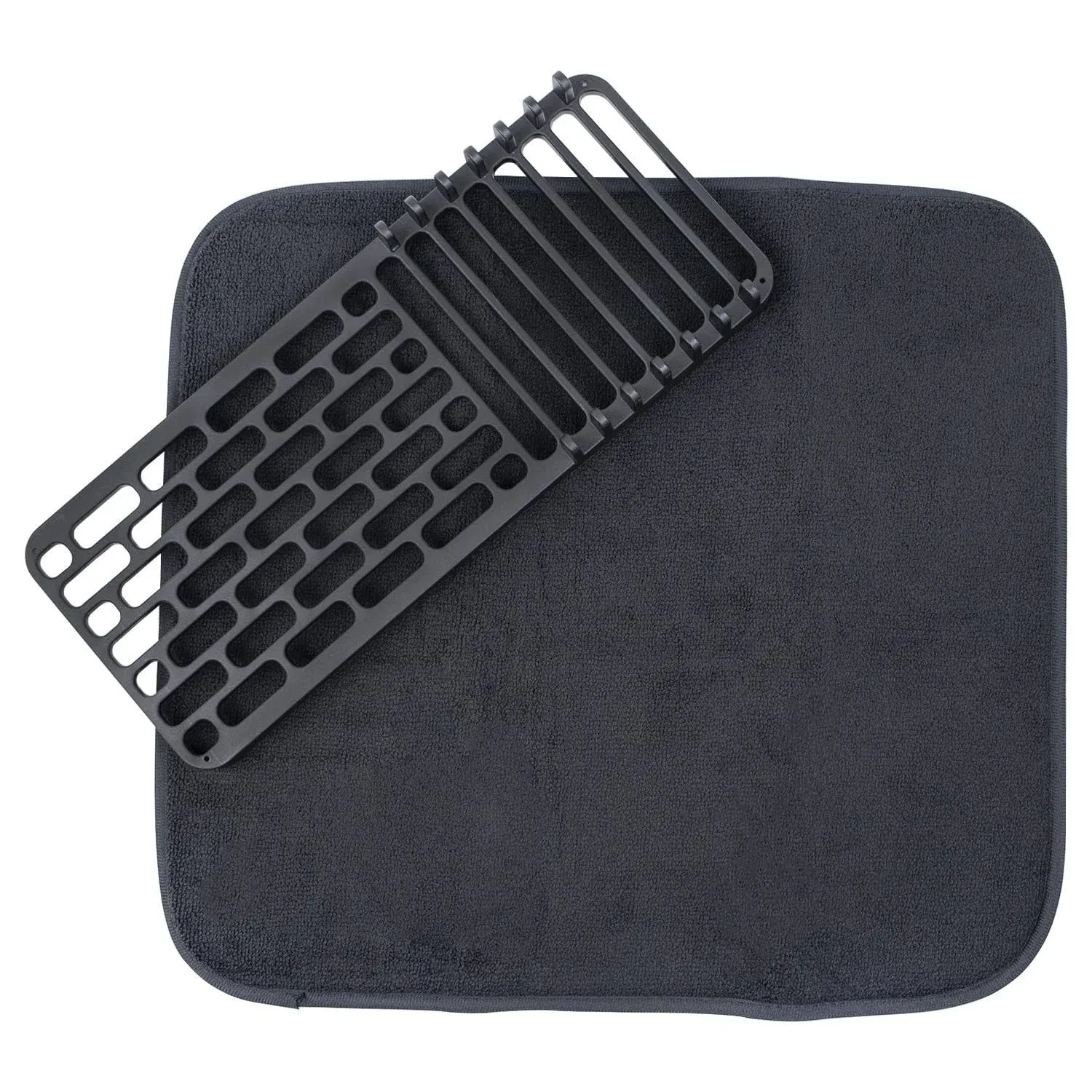 Cuisinart Dish Drying Mat with Rack (Black)