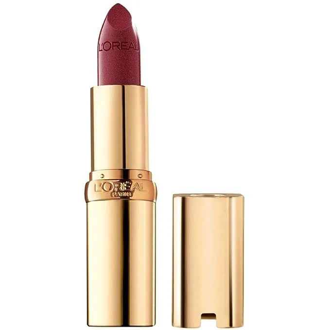 L’Oréal Paris Colour Riche Original Creamy, Hydrating Satin Lipstick with Argan Oil and Vitamin E, Golden Grape , 1 Count