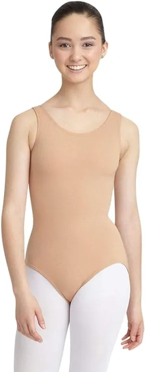 Capezio Women's Tank Leotard,Light Suntan, X-Small