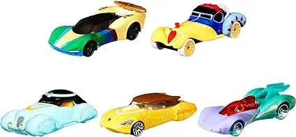 Hot Wheels Disney Princess Character Car 5-Pack