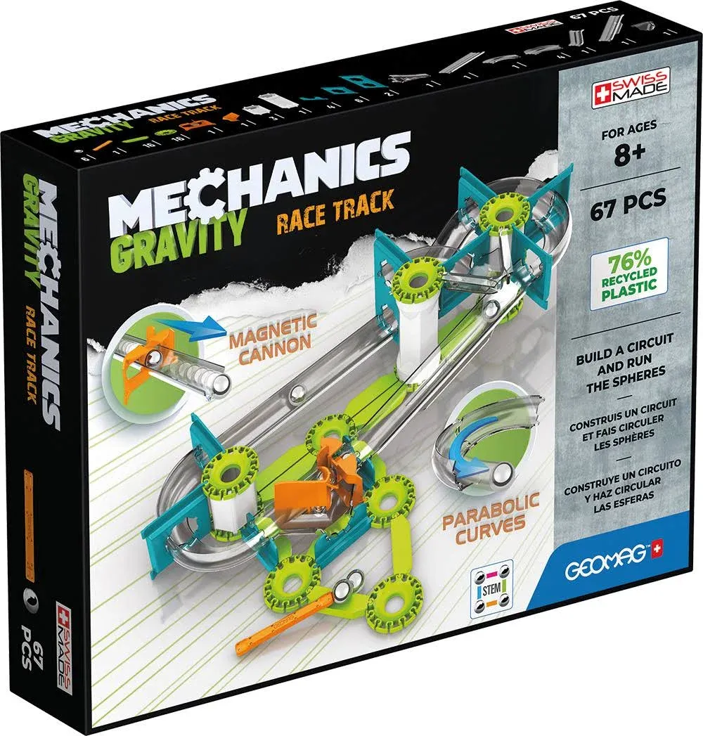 Mechanics Gravity Race Track 67Pcs Recycled