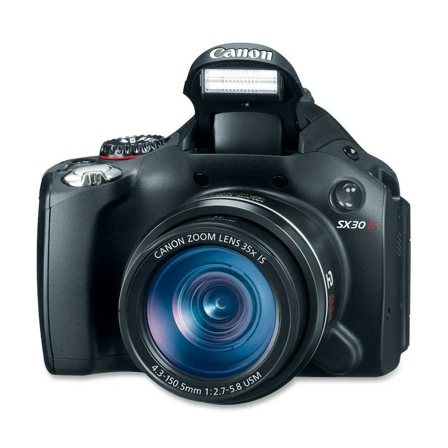 Canon SX30IS 14.1MP Digital Camera with 35x Wide Angle Optical Image Stabilized Zoom and 2.7 Inch Wide LCD (OLD MODEL)