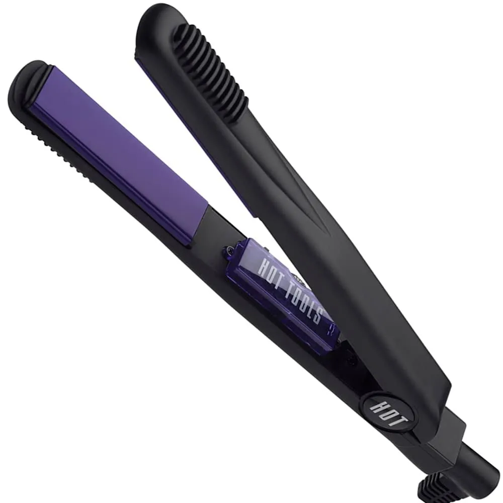 Hot Tools Professional 1&#034; Flat Iron Ceramic TI Tourmaline Styling Surface #1188