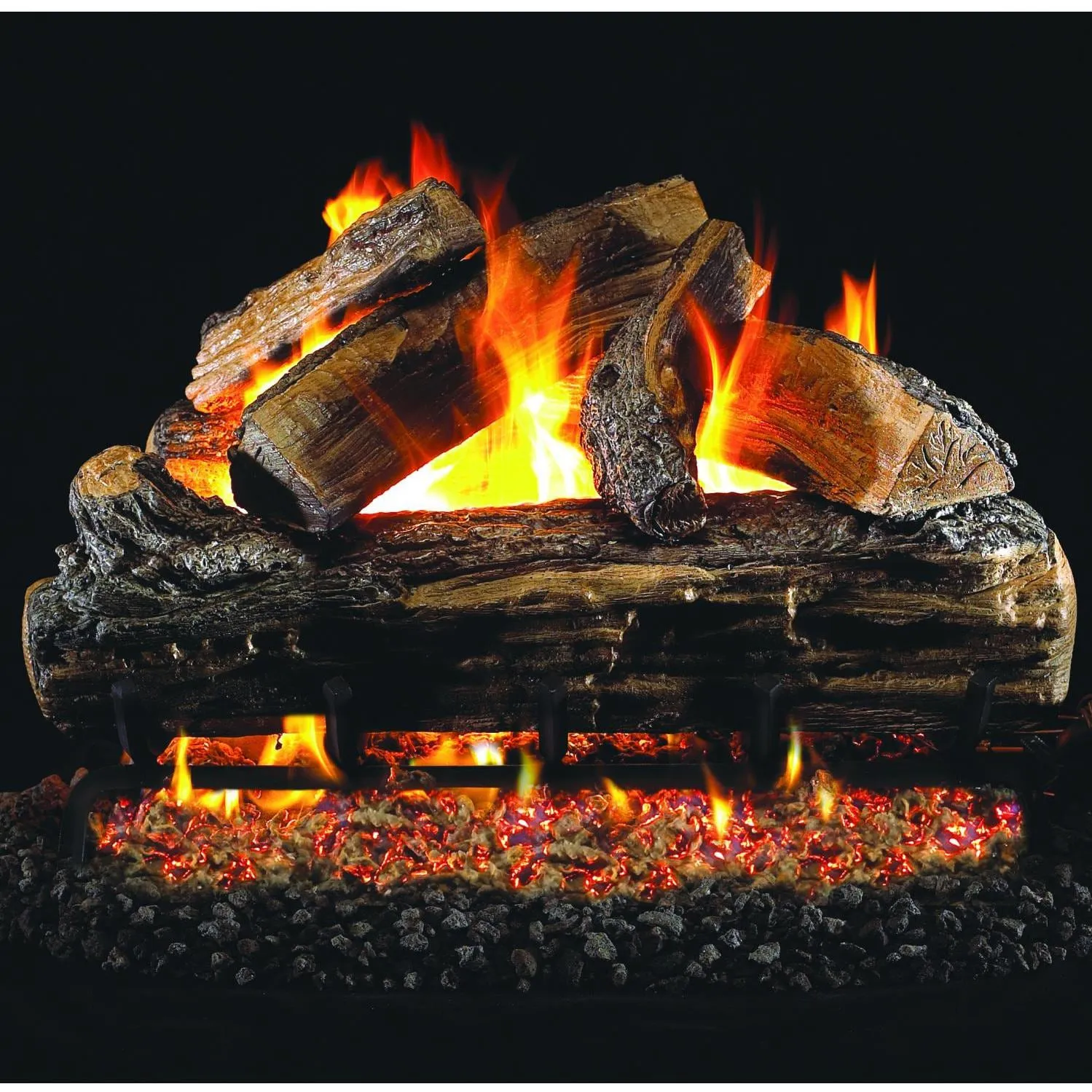 Peterson Real Fyre 30-Inch Split Oak Gas Logs (Logs Only - Burner Not Included) : BBQGuys