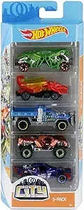 Hot Wheels 2006 GIFT FIVE PACK CORVETTE CHEVROLET GM MULTI-COLOR Cars B-GE-OE2