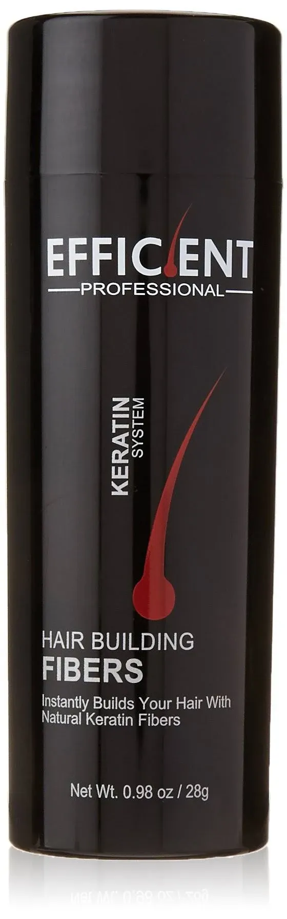 Efficient Keratin Hair Building Fibers