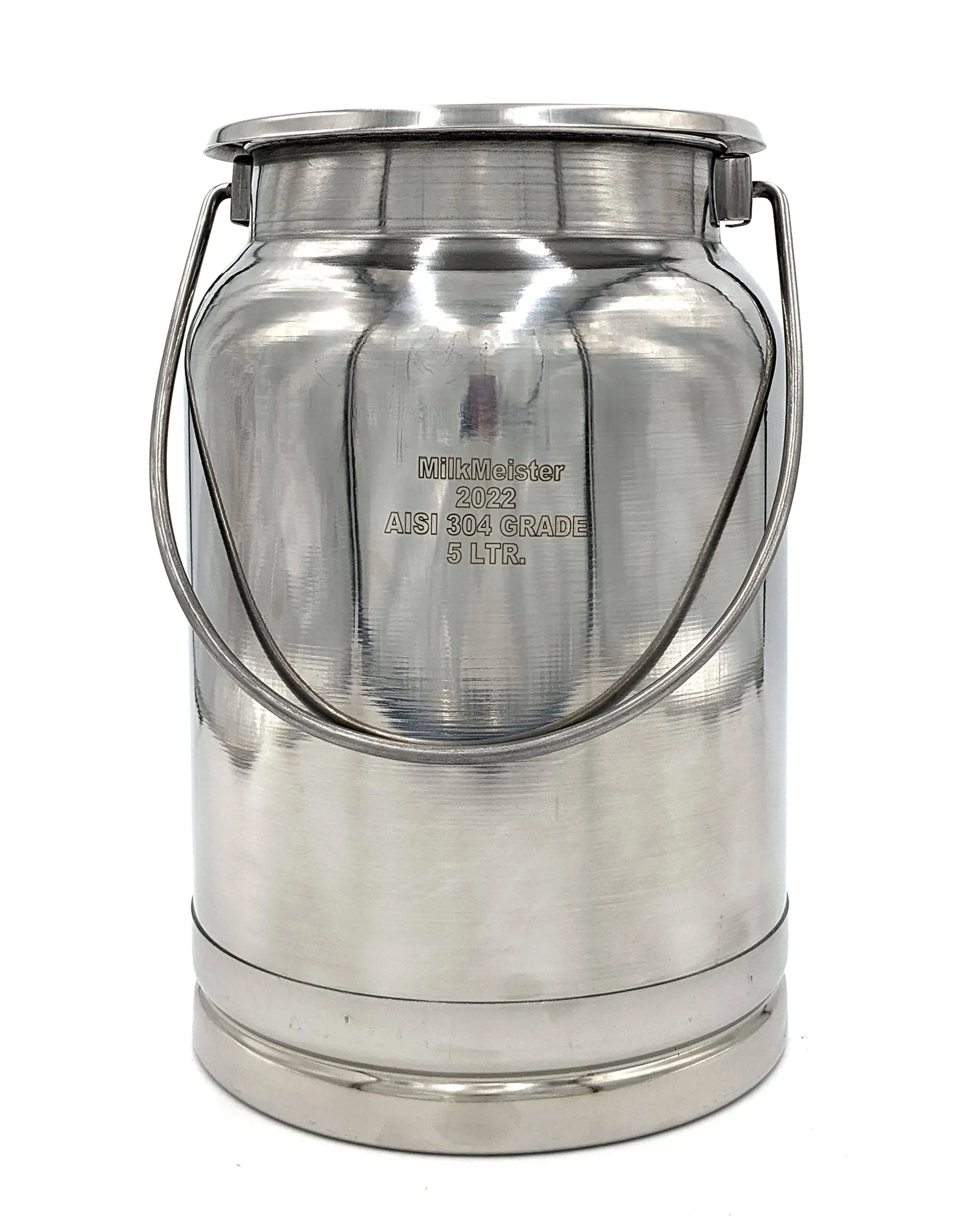 Ppe Stainless Steel Milk Can Totes 5 Liter