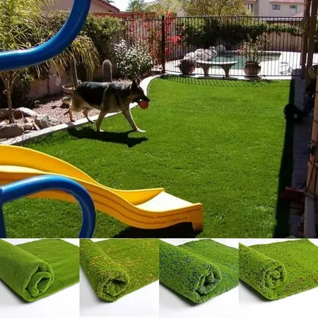 D-GROEE Foldable Artificial Moss Mat Fake Grass Turf Lawn Plants Lichen for Home Garden Patio DIY Decoration