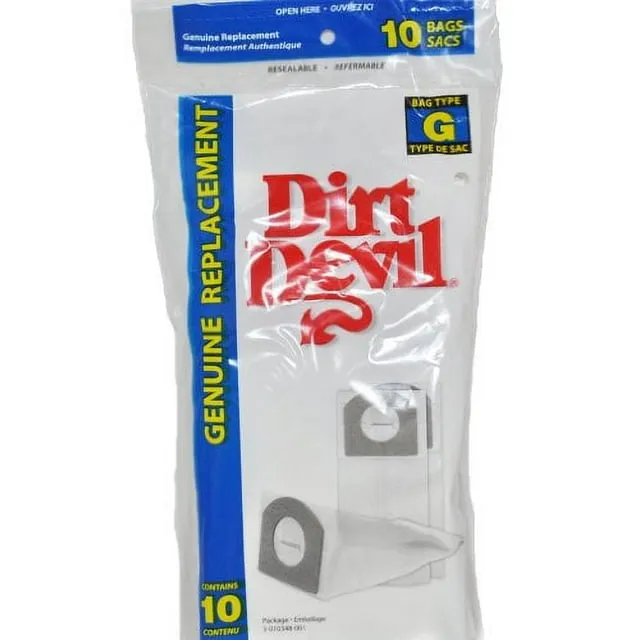 Dirt Devil Type G Vacuum Bags