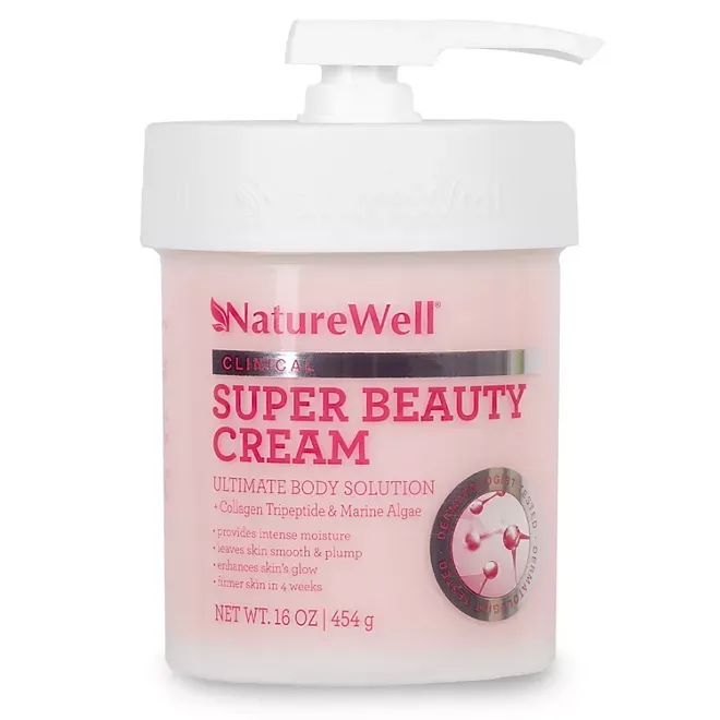 NatureWell Super Beauty Ultimate Face & Body Moisture Cream, 16 oz. - Sam's Club