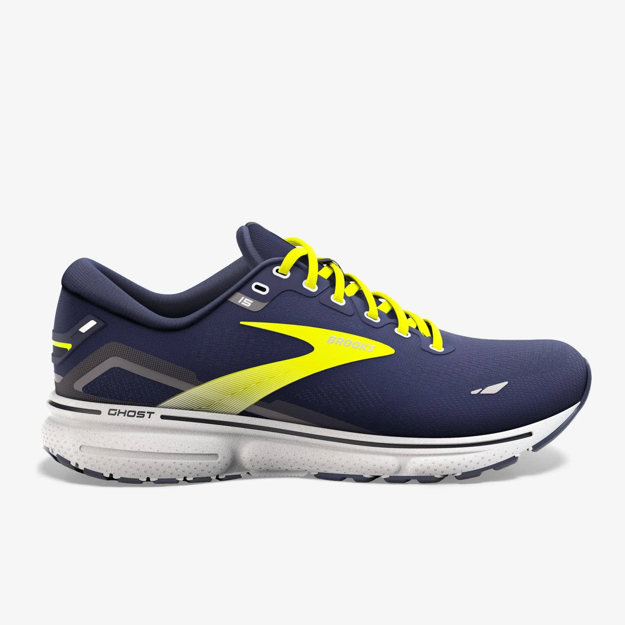 Brooks Ghost 15 9 , Peacoat/Nightlife/Grey (Men's)