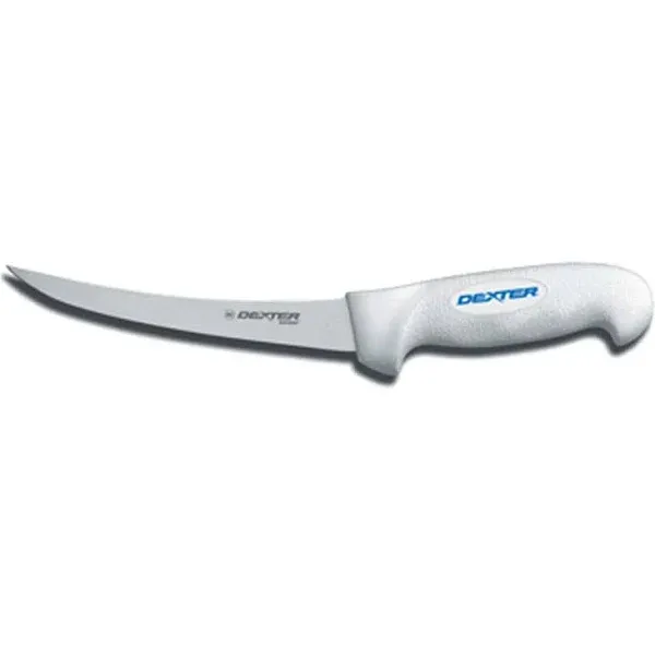 Soft Grip Knife - 6in Narrow Curved Boner - 24003