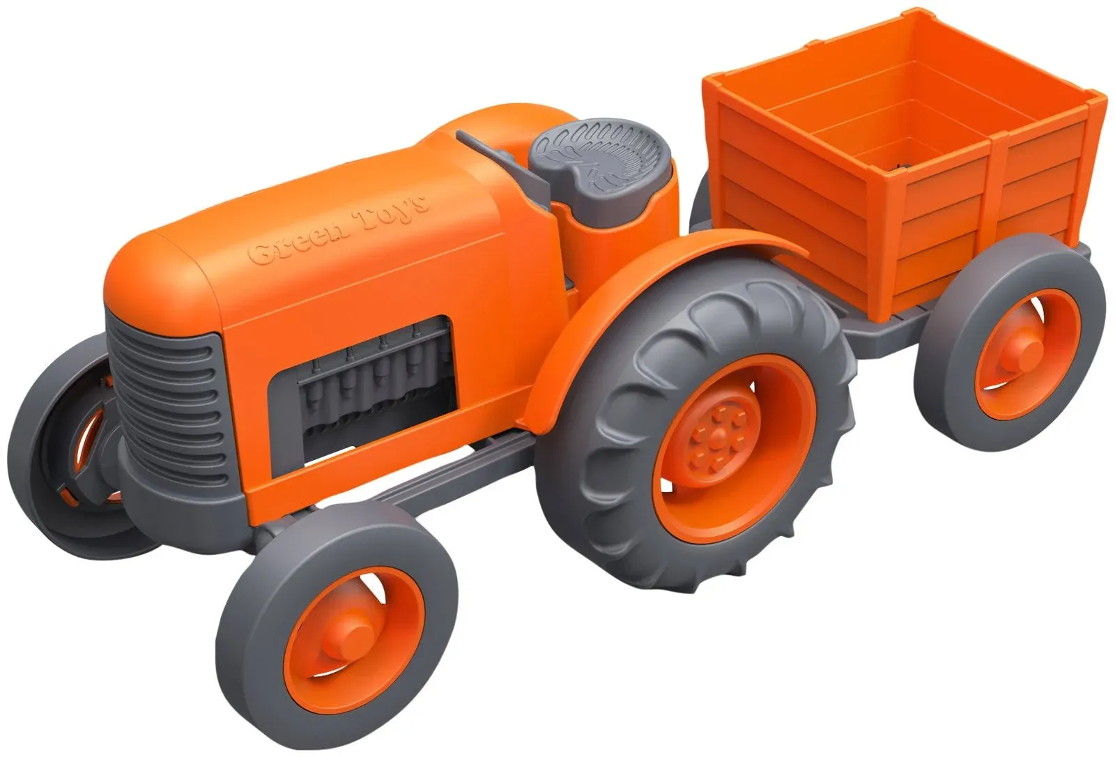 Green Toys - Tractor - orange