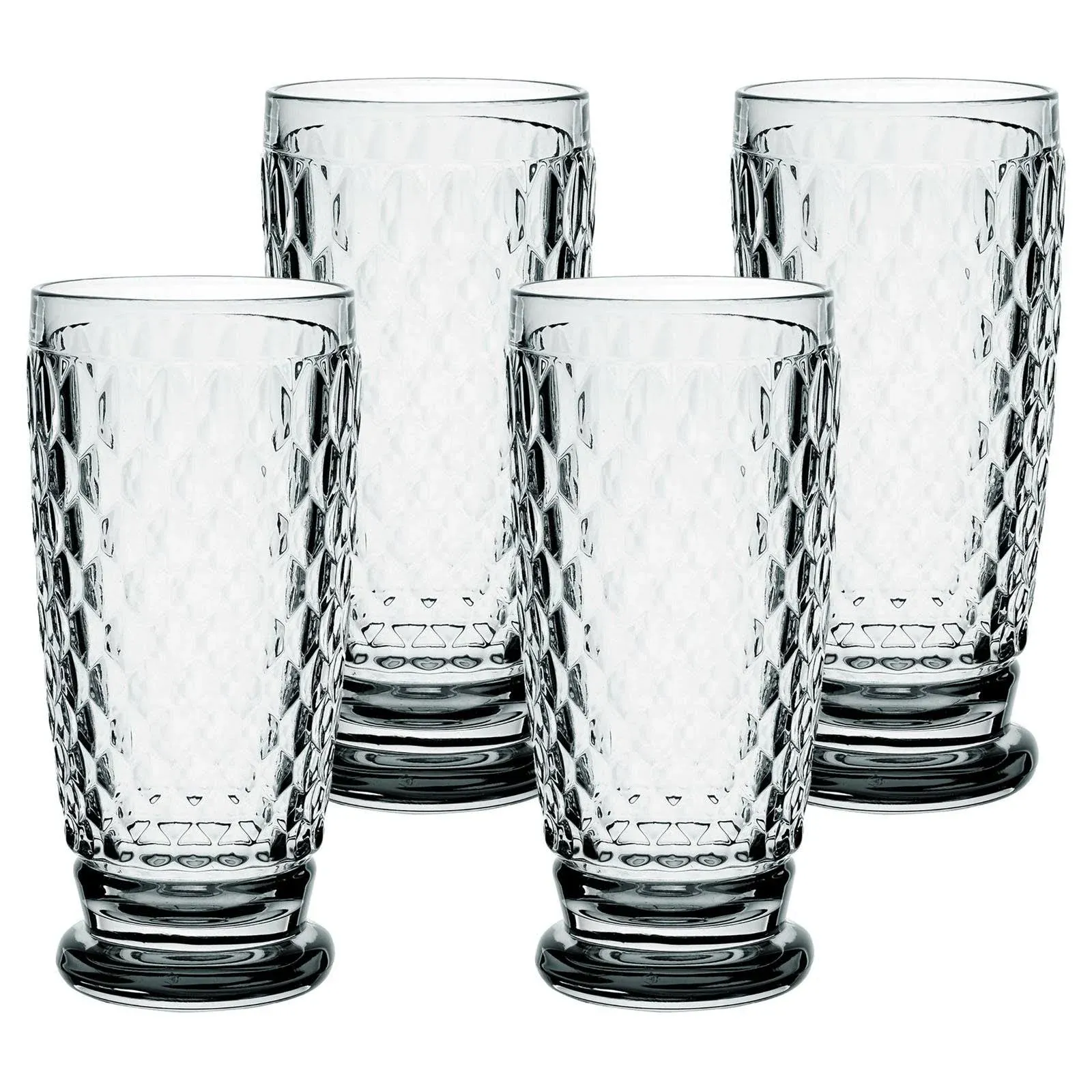 Villeroy & Boch Boston Highball Glass, Set of 4 - Smoke