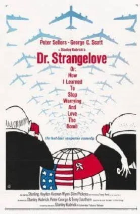 DR. STRANGELOVE Movie POSTER 27x40 Peter Sellers George C. Scott Sterling Hayden